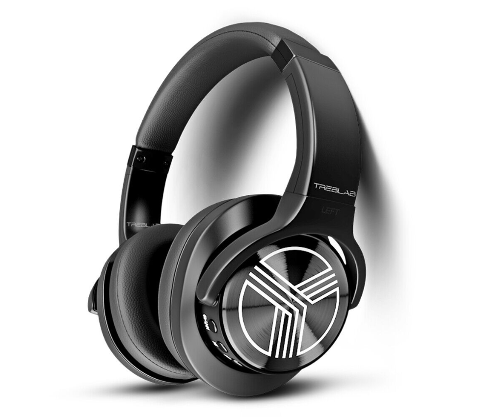 TREBLAB Z2 Active Noise Cancelling Over Ear Headphones Bluetooth Wireless aptX