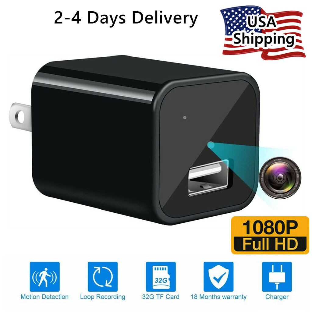 1080HD Mini Hidden Spy Cam Motion Detection Home Security Surveillance Camera
